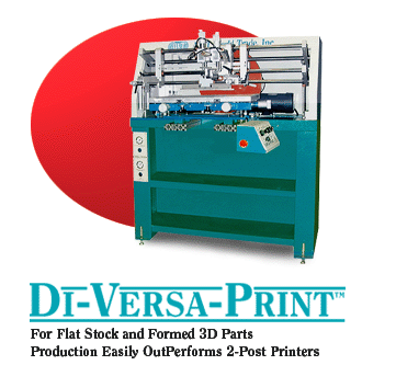 Di-Versa-Print For Flat Stocks & Formed 3D Parts