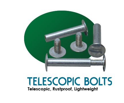 Telescopic Aluminum Bolts