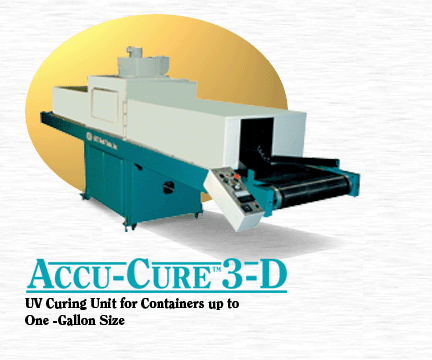 Accu-Cure 3-D UV Curing Unit