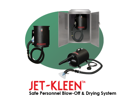 Jet-Kleen Personnel Blow-Off & De-Dusting System