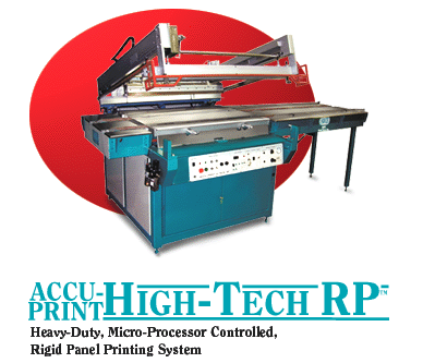 _DISCONTINUED-Accu-Print High Tech RP, Heavy Duty, Micro Processor Controlled, Rigid Panel Printing System