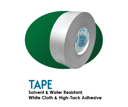 Solvent & Water Resistant Tape