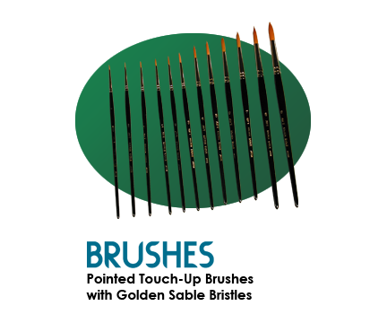 Touch-Up Brushes